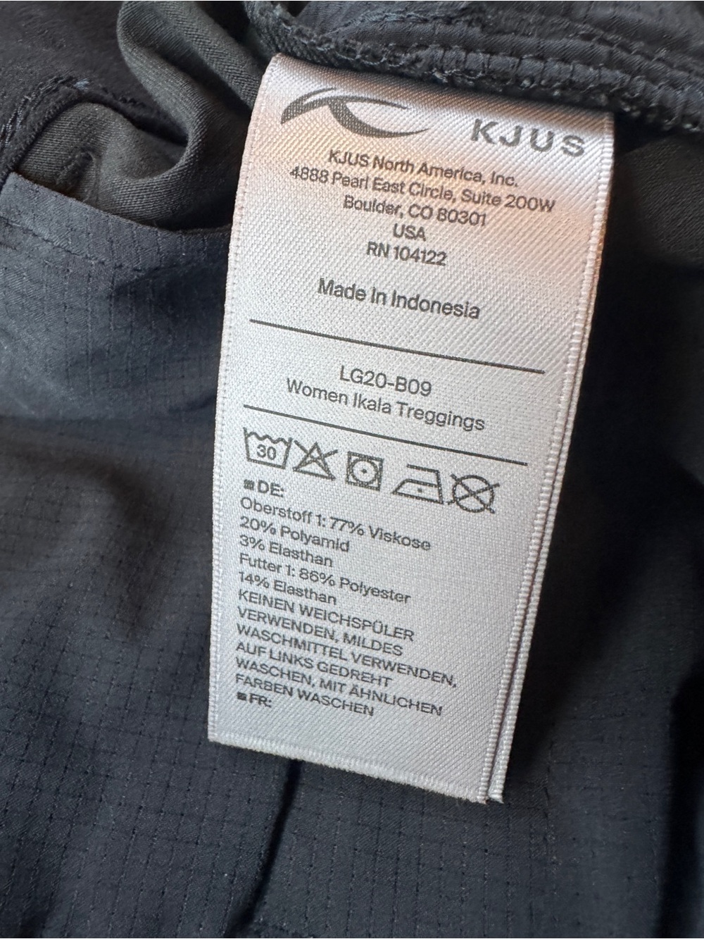 Black Straight-Leg Women's Pants - Sleek Everyday Comfort - Picture 11 of 11